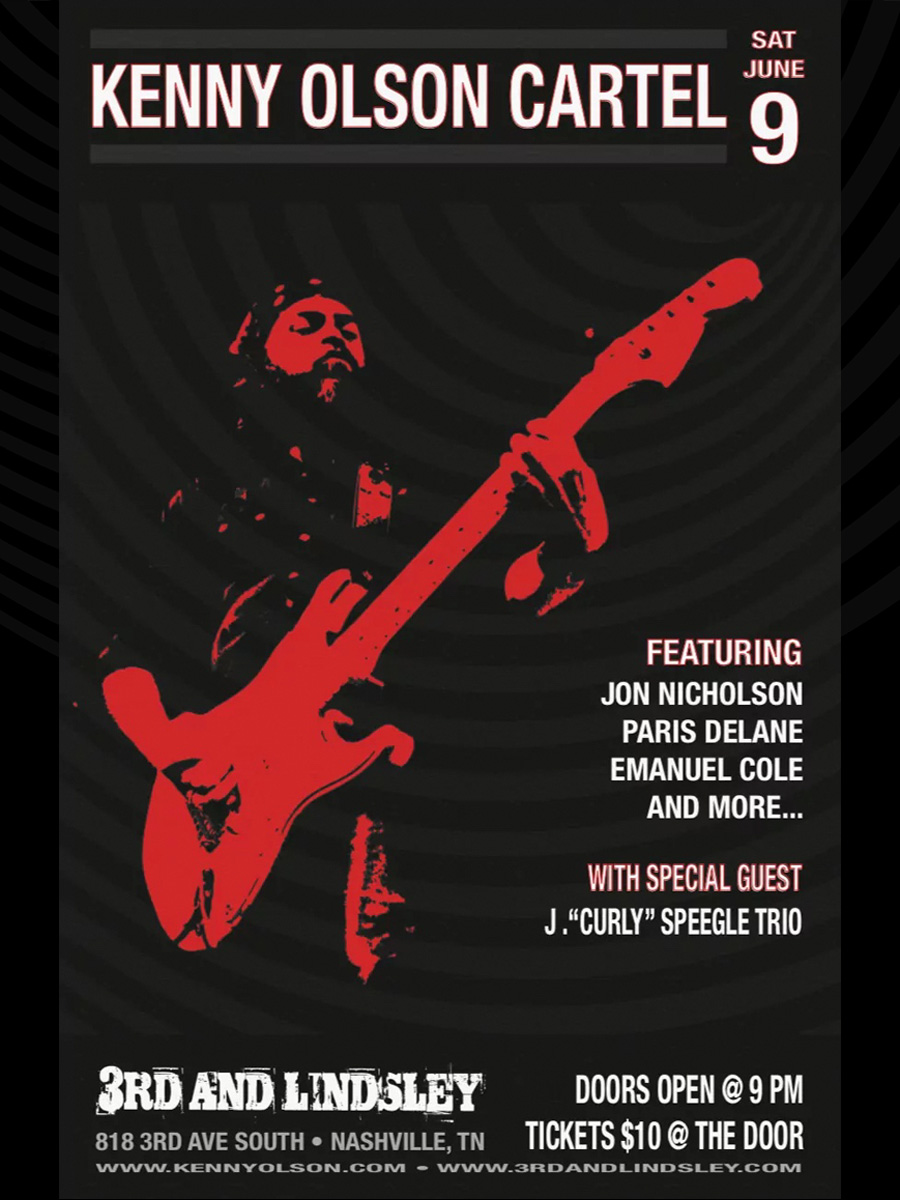 Consonant Music - Kenny Olson Show Poster