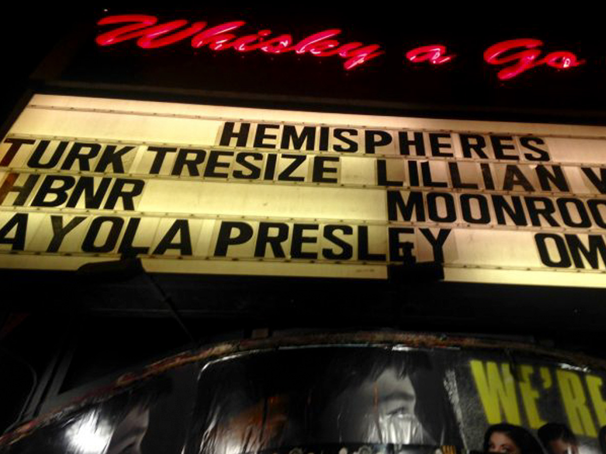 Consonant Music - Turk Tresize @ The Whiskey